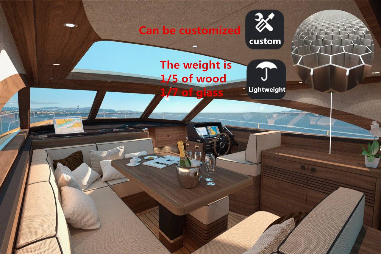 lightweight material for Custom yacht ,Guangdong weiye