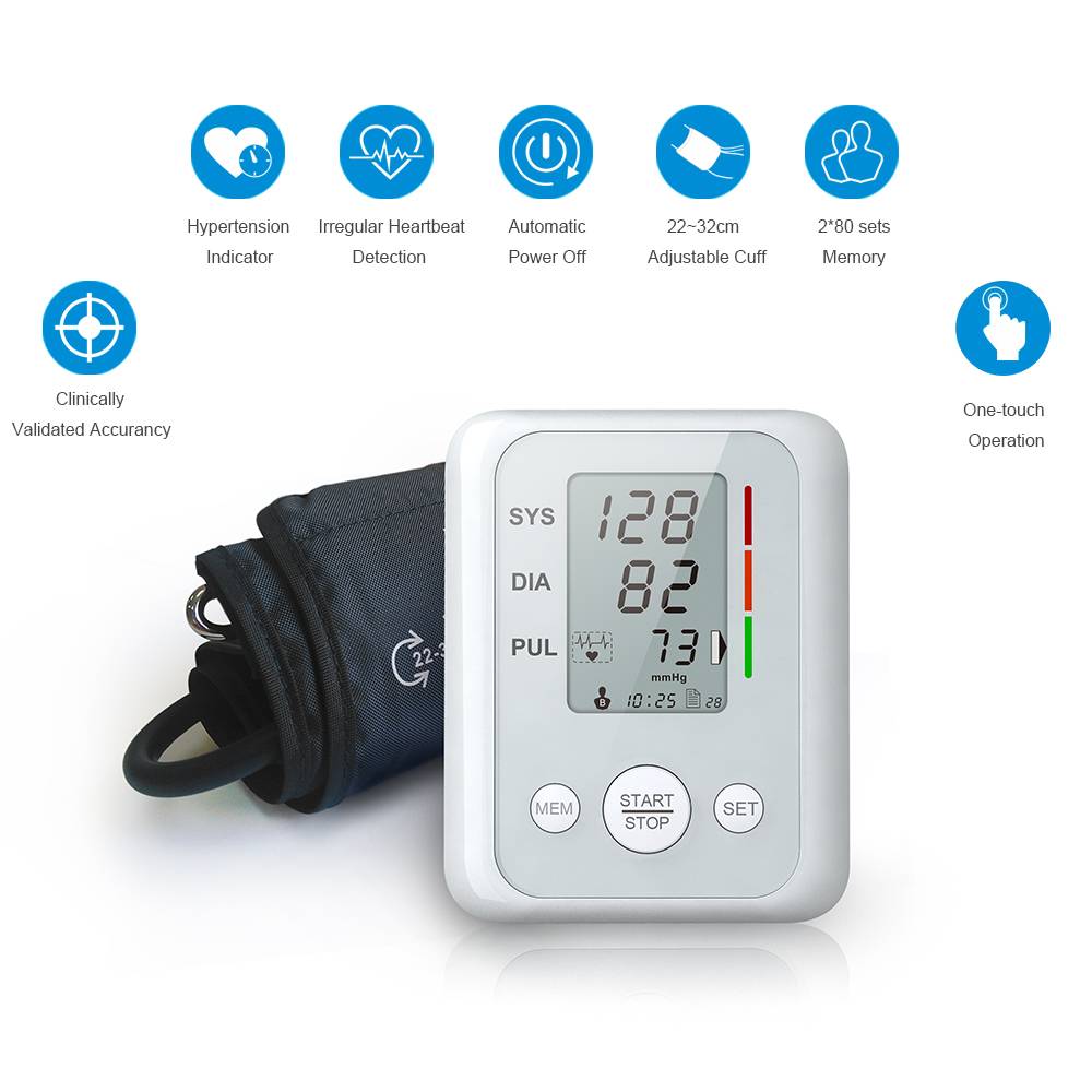 CE ISO Approved Dr Trust FDA Digital Bp Monitor Electronic High