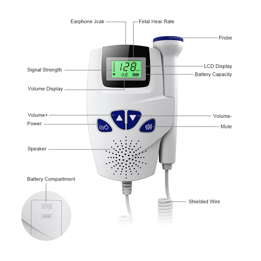 Pocket Fetal Heart Doppler- Digital Manufacturer & Supplier