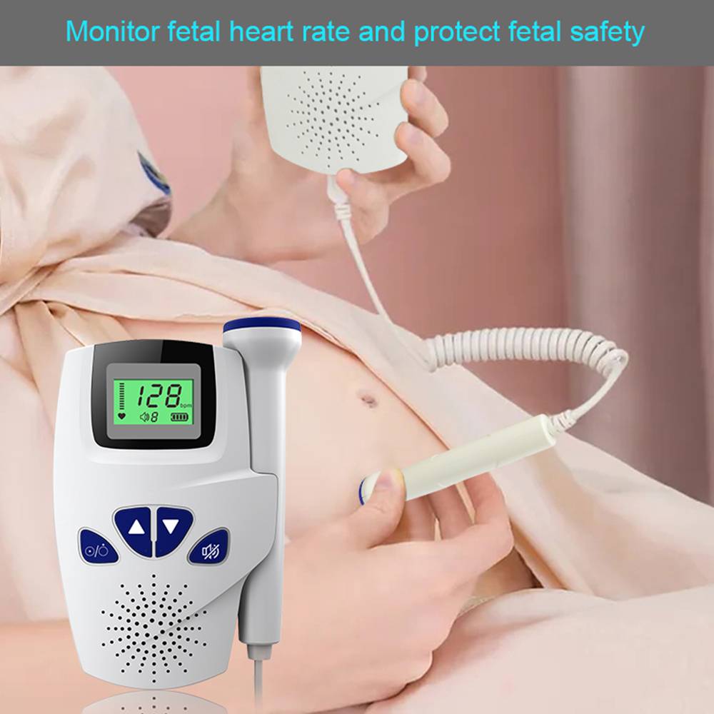 Factory Directly Supply Pocket Baby Heart Monitor LED Home Use Fetal Doppler  - China Fetal Doppler, Fetal Monitor